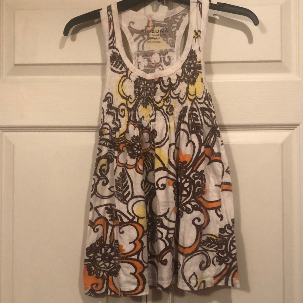 Arizona Jean Co.  Medium Racer Back Tank with Elastic Bodice